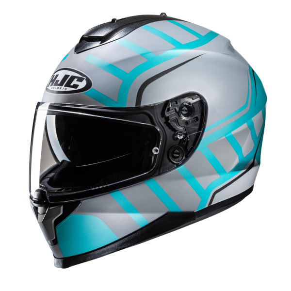 HJC Hjc c70n holt mc4sf white blue